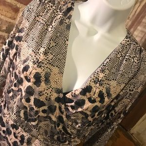 TribalFemme faux wrap dress